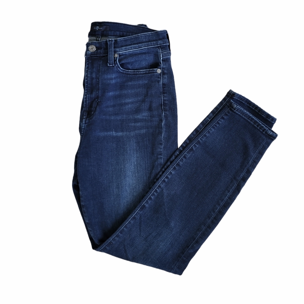 7 For All Mankind Straight Leg Jeans - Picture 3 of 7